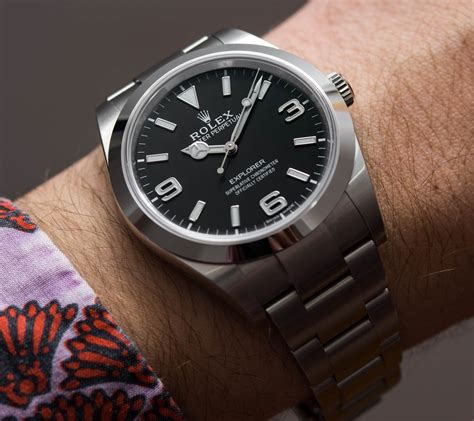 rolex explorer 39mm review|rolex explorer 1 39mm.